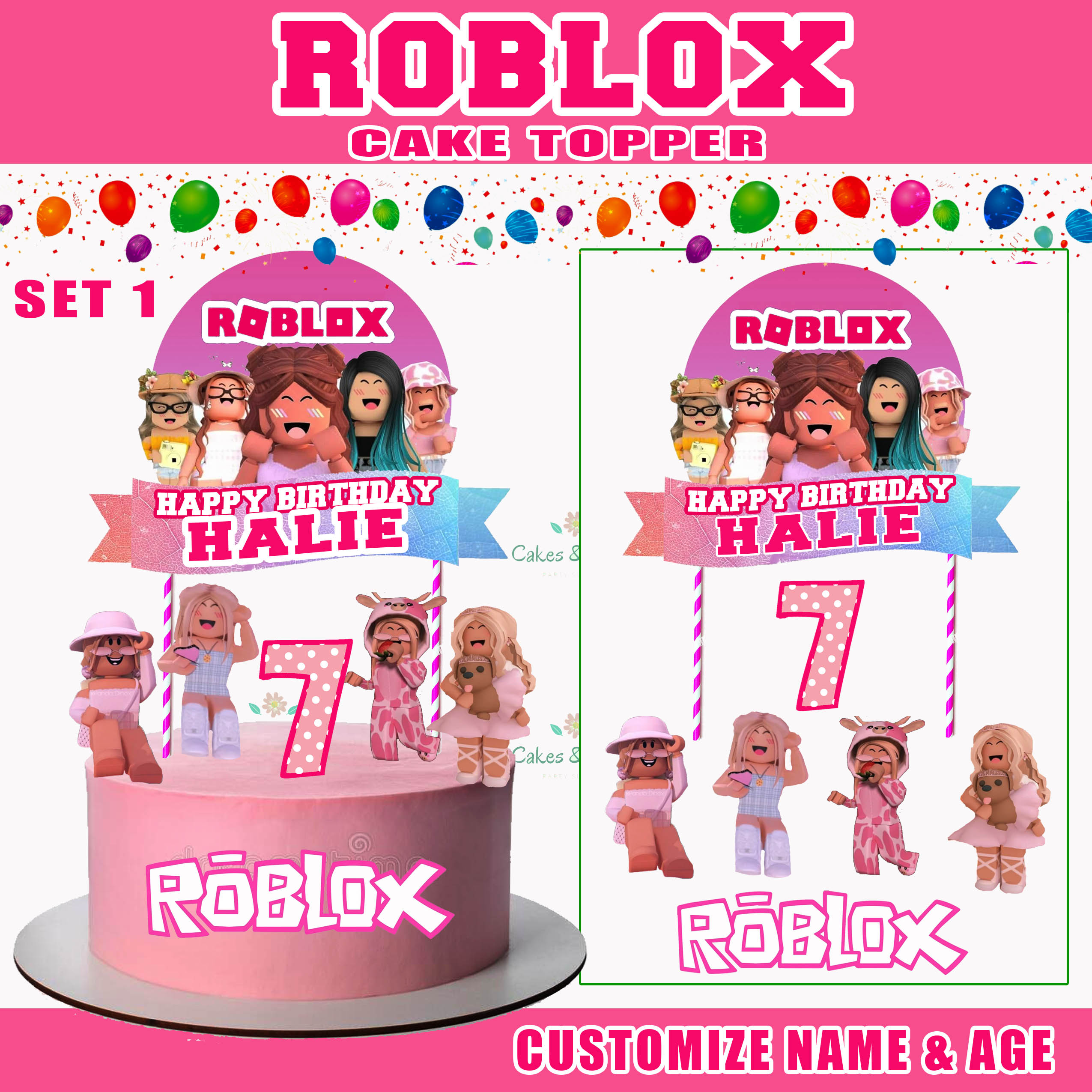 Roblox Cake Topper Printable Prntbl concejomunicipaldechinu gov co Roblox Cake Topper Printable Prntbl concejomunicipaldechinu gov co