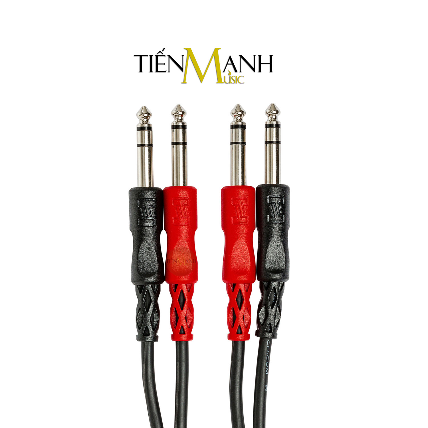 Cặp Dây Cáp Loa Kiểm Âm Hosa 2 Đầu 6ly Stereo TRS CSS-201, CSS-202, CSS-203 Balanced 1/4 in CSS201, CSS202, CSS203 Studio Monitor Cable