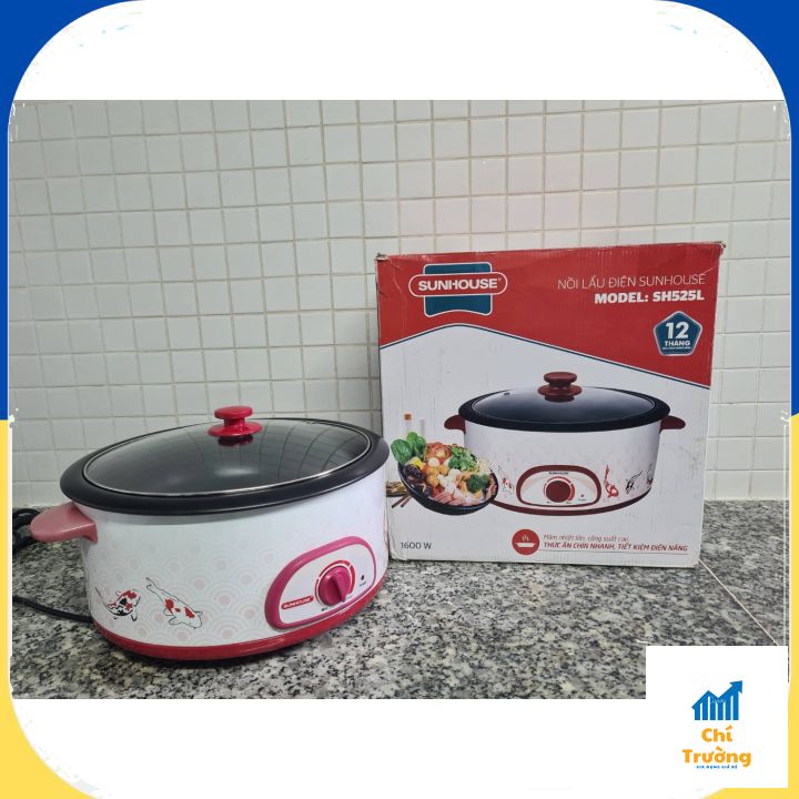 [NỒI LẨU ĐIỆN]: Sunhouse SH-525L 4 lít