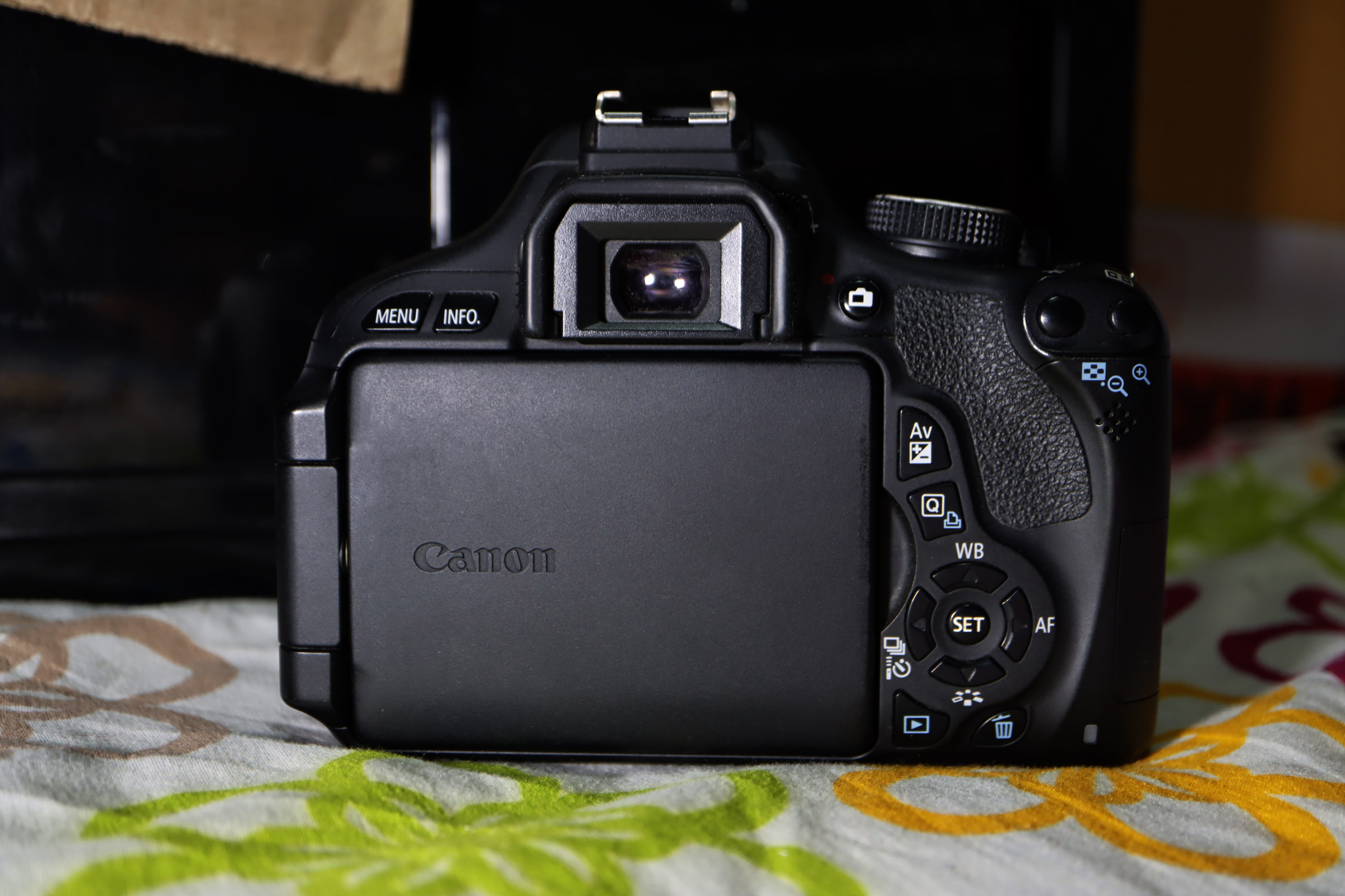 Canon EOS Kiss X5 Rebel T3i EOS 600D Black Body ตัวกล้อง DS126311