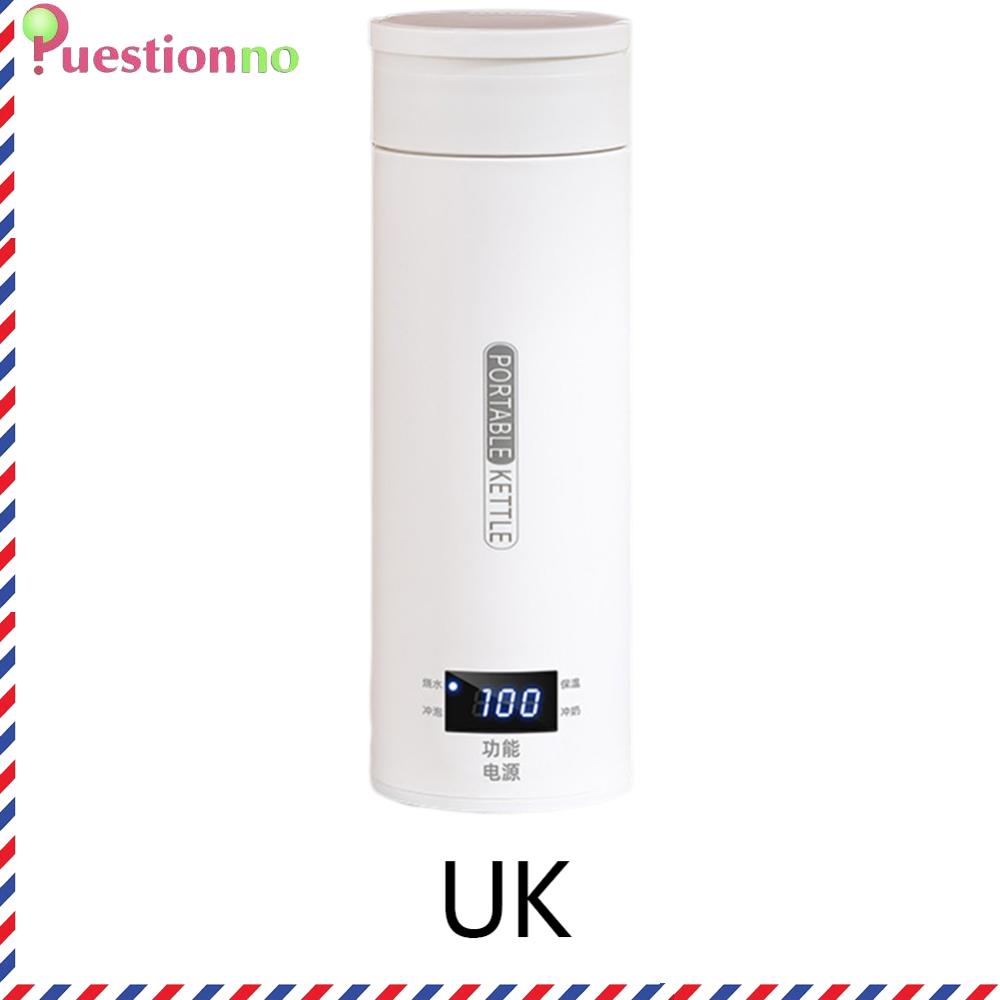 500ML Smart Kettle Portable Heating Bottle with 4 Temperature Control 304 Stainless Steel Leakproof Keep Warm Appliances