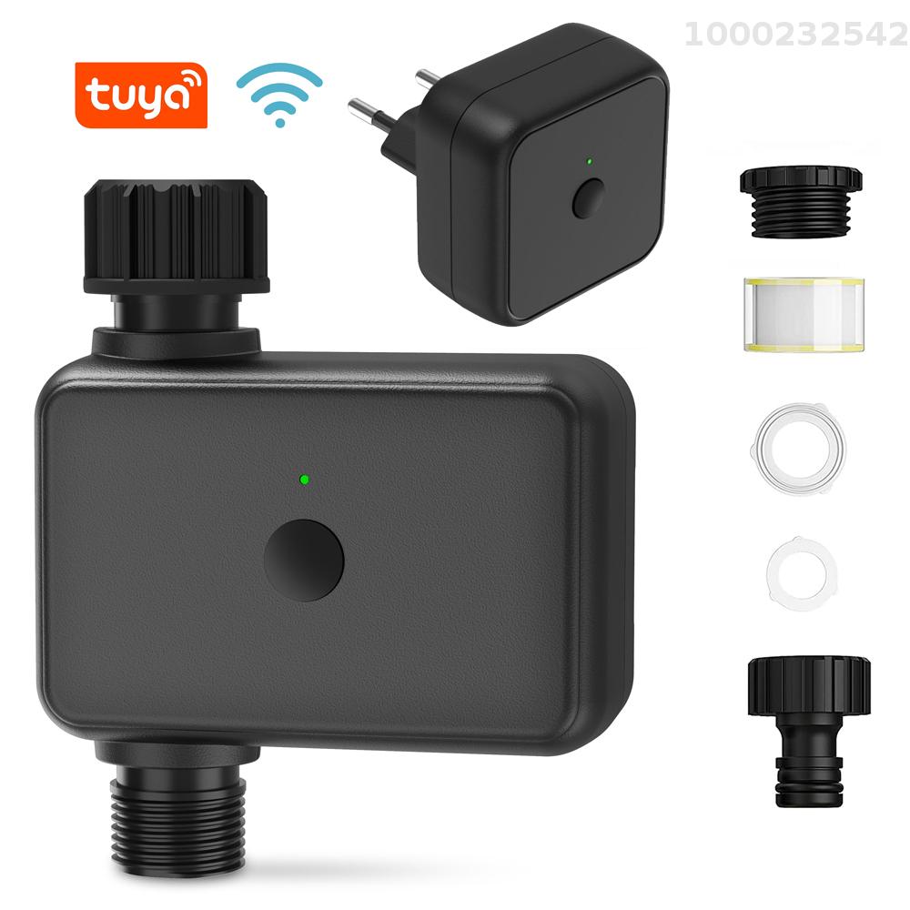 Tuya Gardening Automatic Irrigation Water Timer Automatic Watering Device Garden Balcony Rain Sensing Control Intelligent Irrigation System Controller