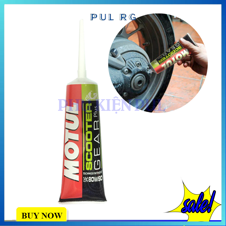 Nhớt hộp số láp xe tay ga motul scooter gear plus 80w90 120ml chính hãng