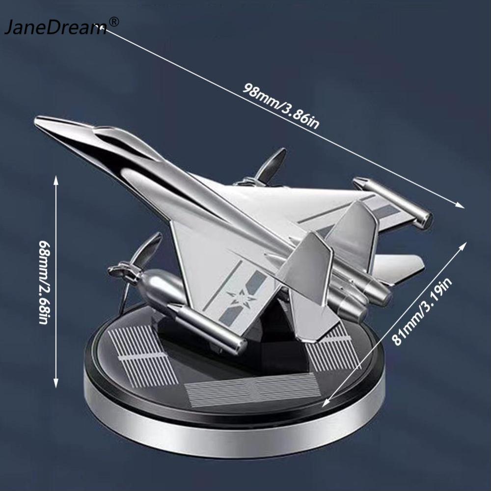 Janedream Xe Năng Lượng Mặt Trời Điện hương liệu nước hoa làm thơm không khí Máy Bay Xoay bình khuếch tán hương liệu Lâu Dài Hương Thơm