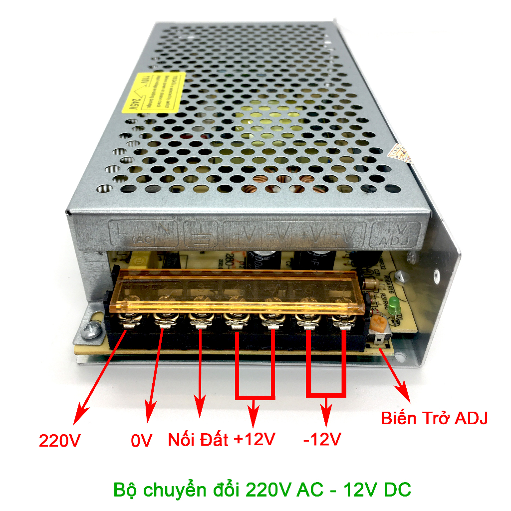 nguồn tổ ong 12V 3A  Đủ Watt