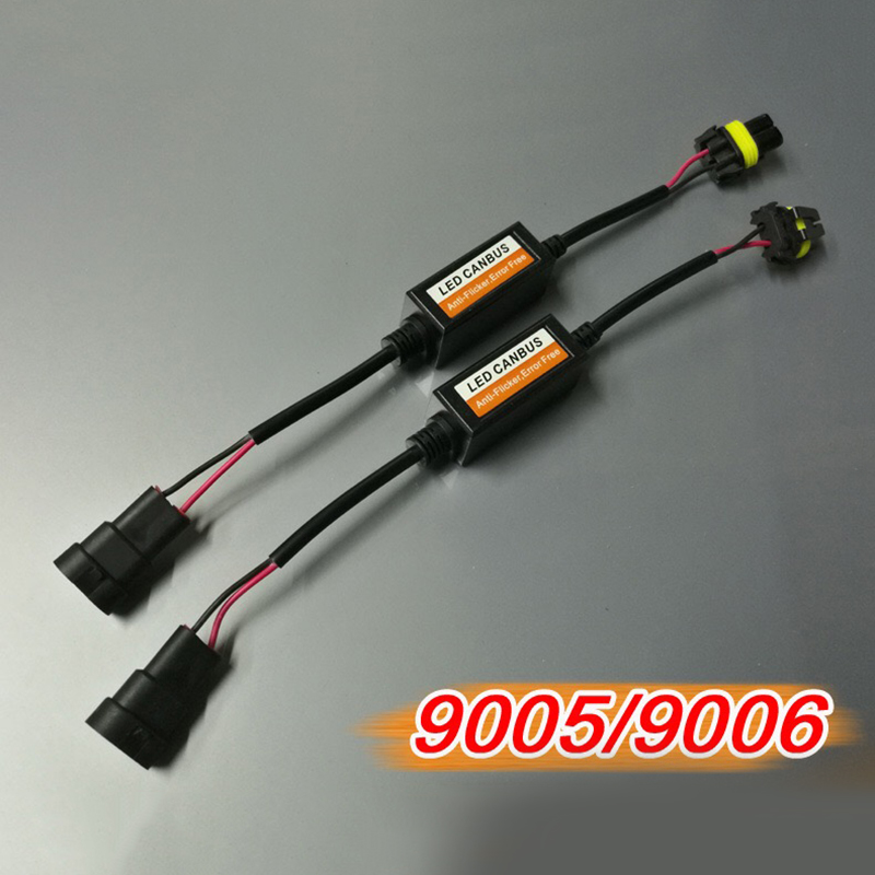 Motome Led Canbus Decoder Car Accessories H1/h3/h4/h7/h8/h9/h11 Warning Canceler 12v Car Led Canbus Load Resistor Controller#1XLED Canbus Decoder