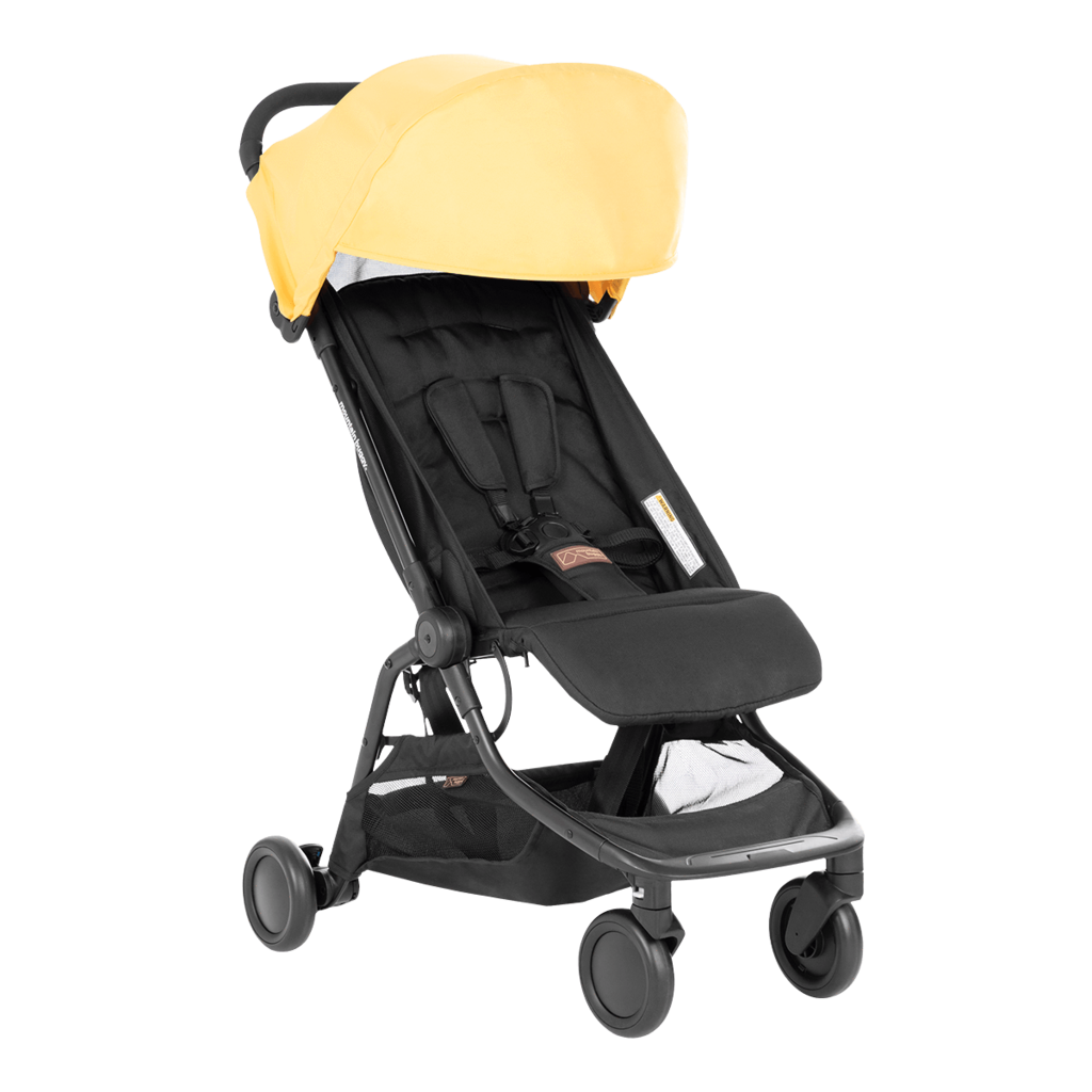 Mountain Buggy - Nano V3 Stroller, a Stroller That Can Be Folded up and Put on an Airplane. Suitable for Children from 6 Months to 6 Years. Folds and Stores in a Small Size, Easy to Carry, Lightweight.