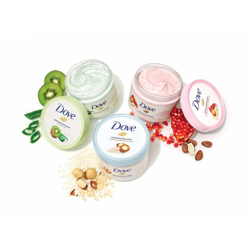 Tẩy tế bào chết toàn thân Dove 298g