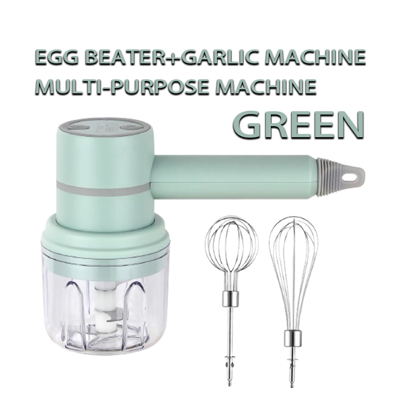 green hand mixer