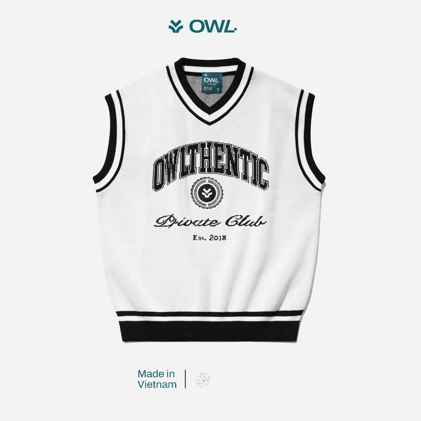 OWL BRAND - GILE KNIT - Áo len mặc ngoài - OWL281121 thumbnail