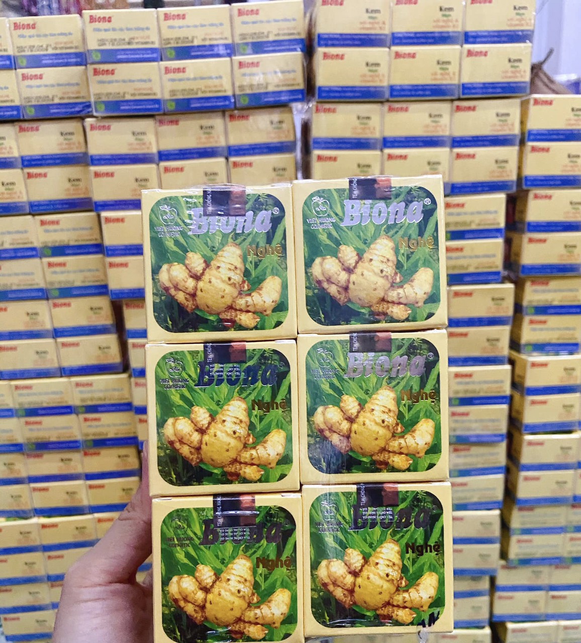 Combo 12 Kem Biona Nghệ và Vitamin b2