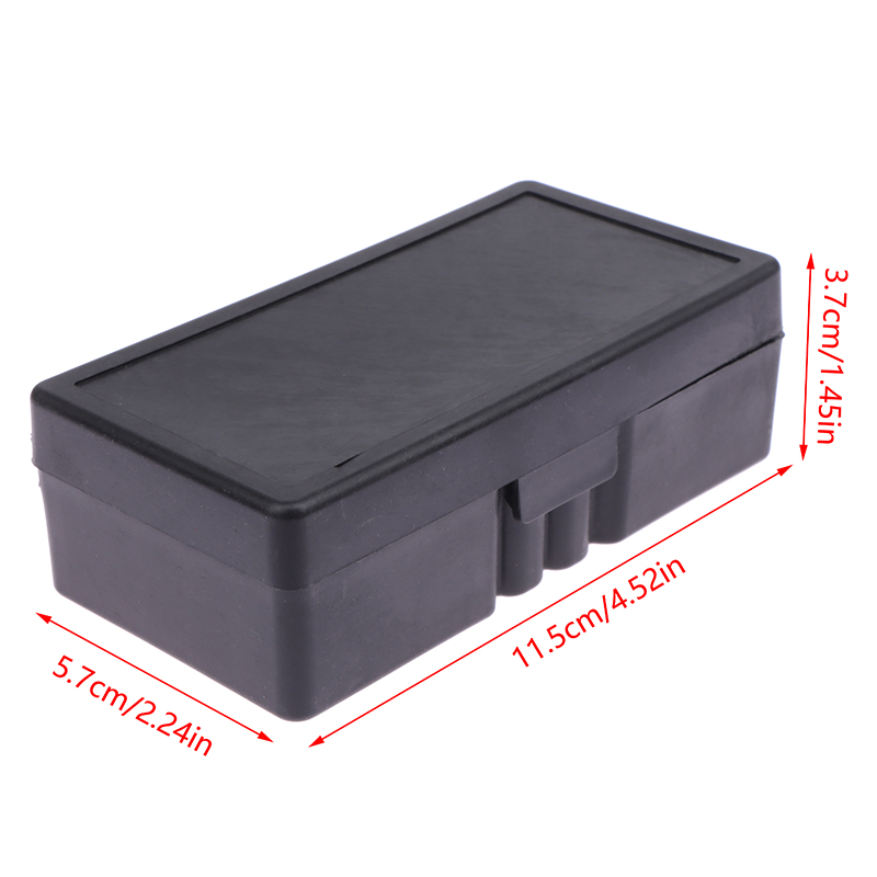 50 Rounds Tactical Ammo Box Bullet Shell Holder Box Rifle Cartridge Storage Case Ammo Can For 9mm JIUHONG. 