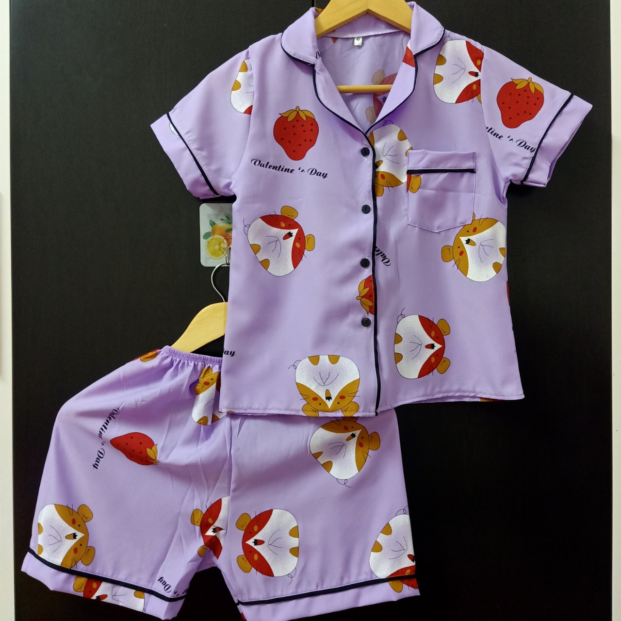 bộ pijama cho bé gái 20-40kg