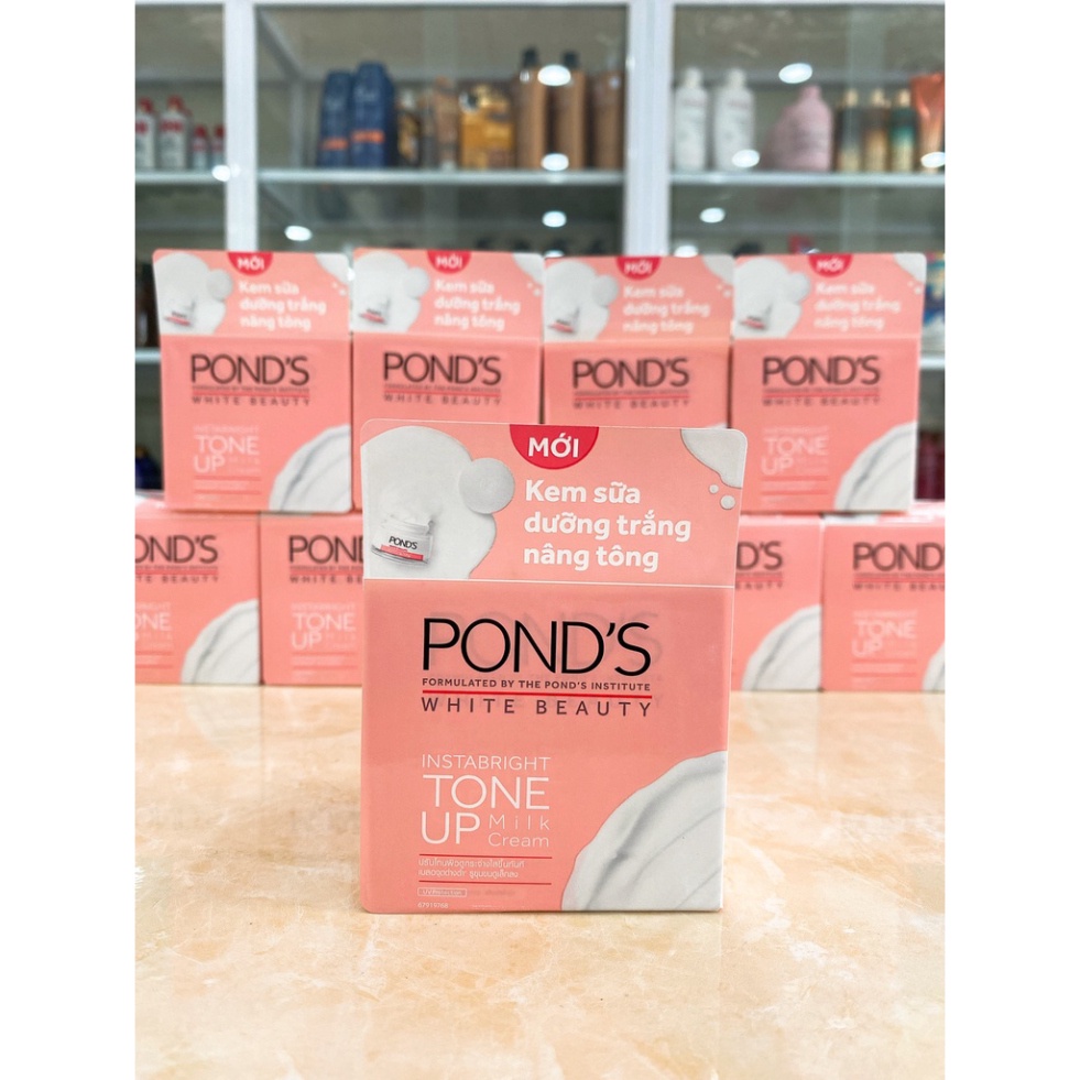 Chính hãng Kem Sữa Dưỡng Trắng Nâng Tông PONDS White Beauty Instabright Tone Up Milk Cream 30g