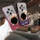 New Phone case Tecno Spark 30C Back cover with Bow Makeup Mirror Luxury Shiny Gradient Clear Plating Glitter Girls Slim For Tecno Spark 30C case. 