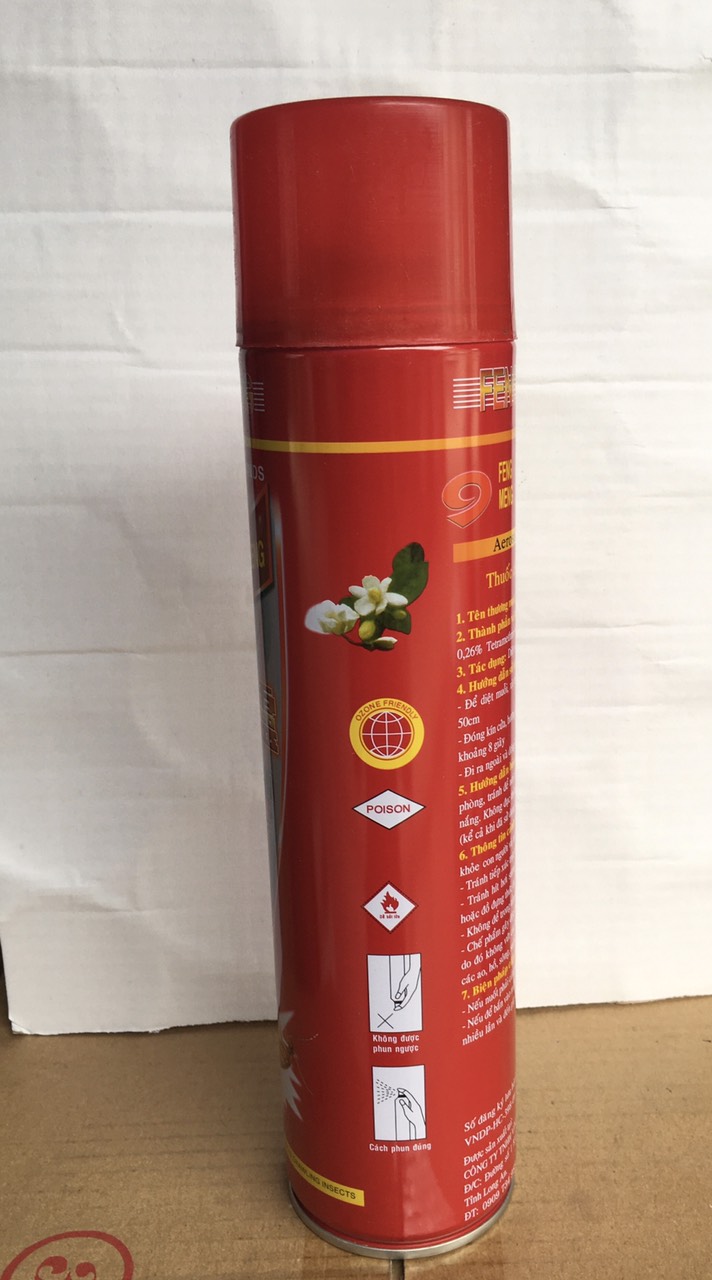 2 Bình xịt muỗi, kiến, côn trùng WUDIJIAN 600ml