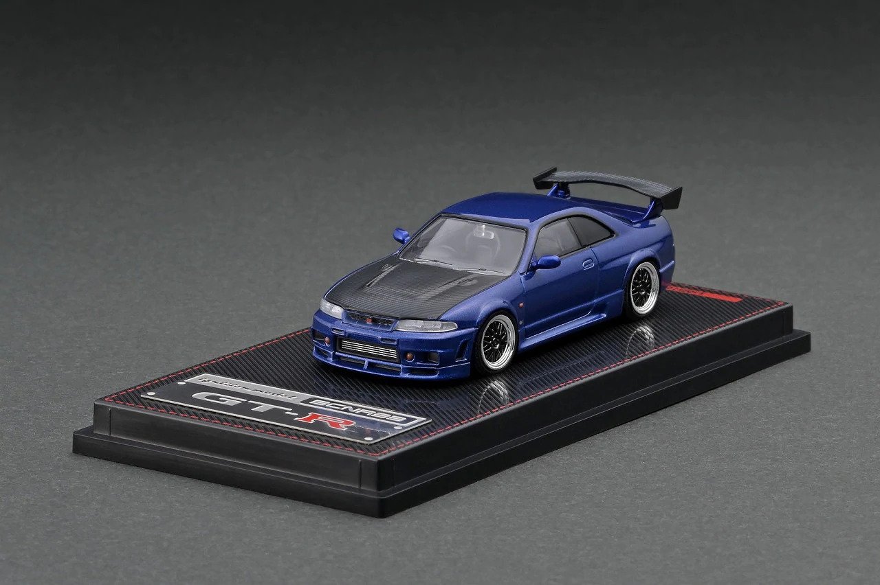 Ignition Model 1:64 Nissan R33 GT-R Blue Metallic | Lazada PH
