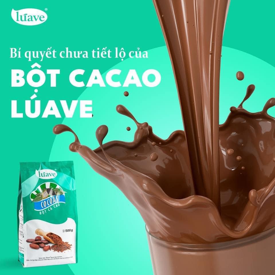 Bột Ca cao Luave Nguyên Chất Gói 500gr/ Cocoas Luave 500Gr