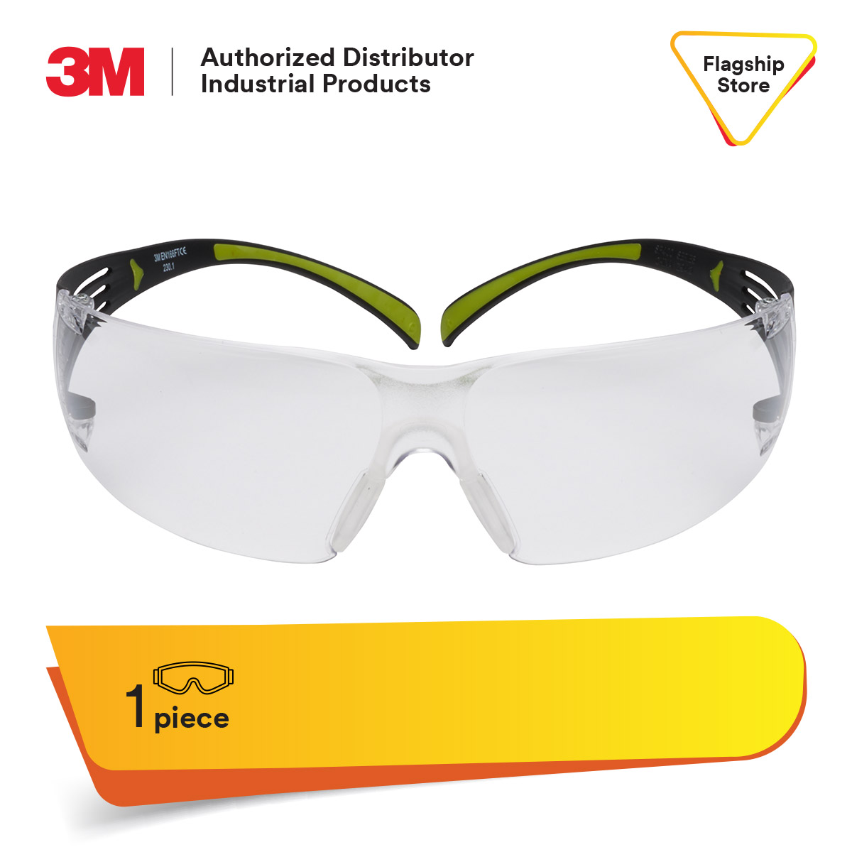 SecureFit 400-Series Protective Eyewear by 3M MMMSF401AF