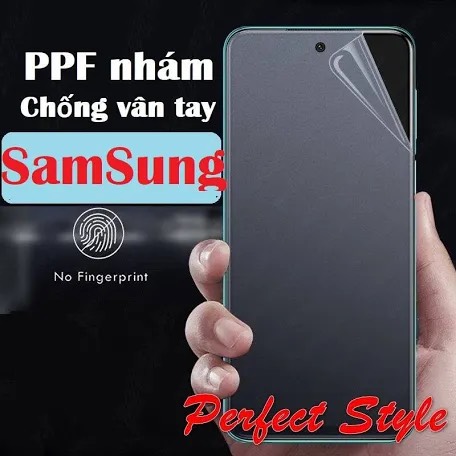 Dán PPF nhám chống vân tay dành cho Samsung Note 20 Ultra  , Note 20 , Note 10 Plus , Note 9 , Note 8 dễ dán