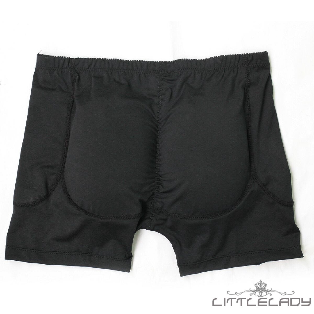 Fullness Men Boxer Padded Butt Booster Enhancer Flat Stomach Shapewear  Underwear 