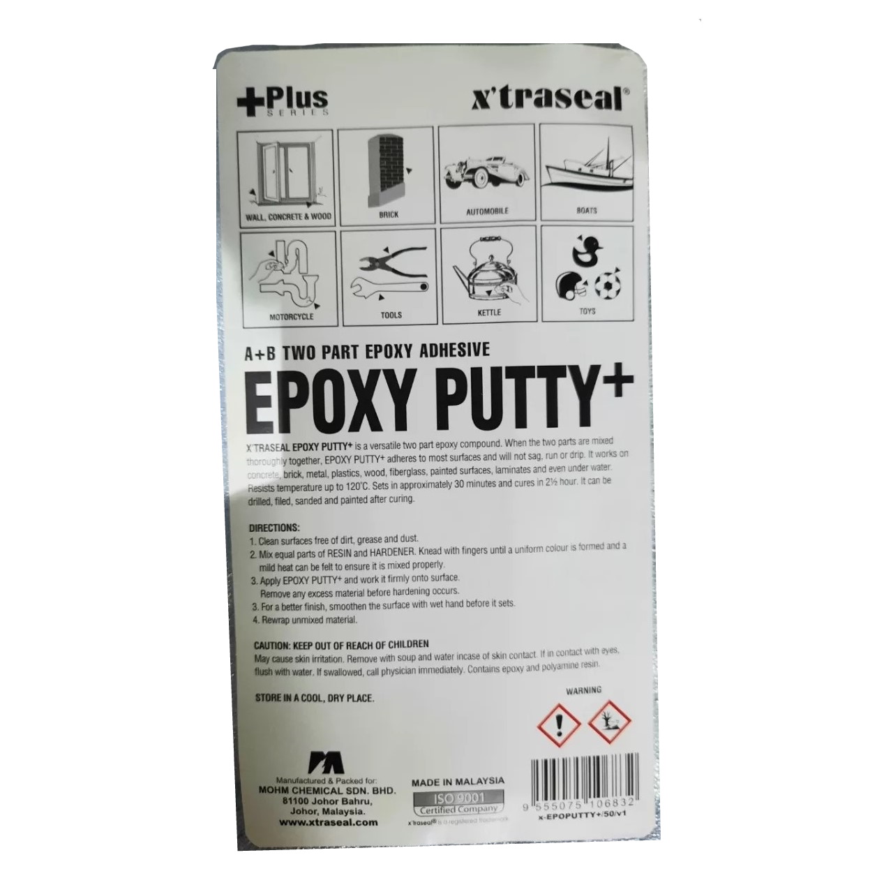 Keo nhồi X’traseal Epoxy Putty 100gr