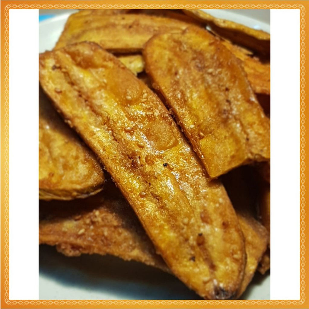 500gr chuối sấy mè gừng giòn tan