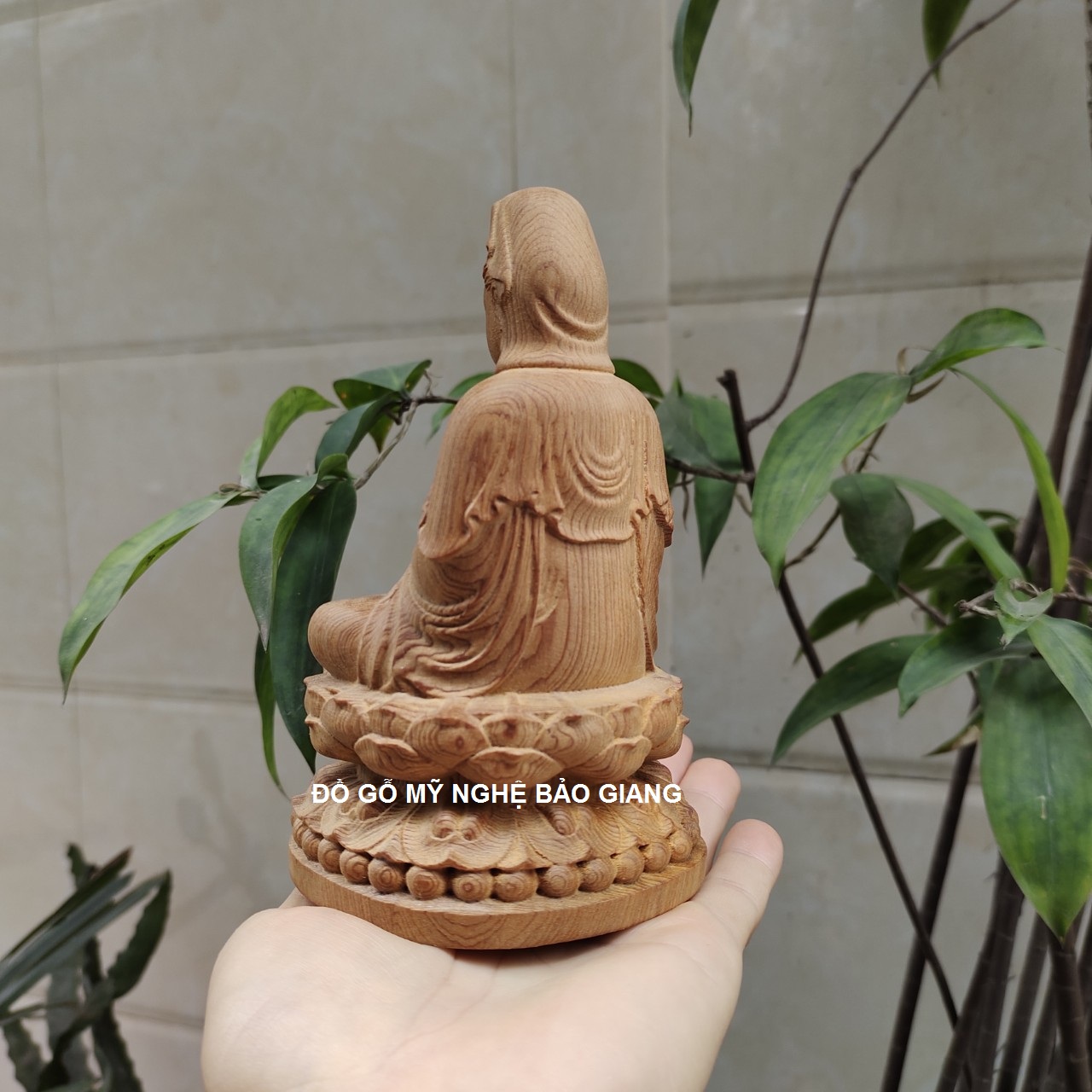 Tượng phật bà quan âm gỗ ngọc am