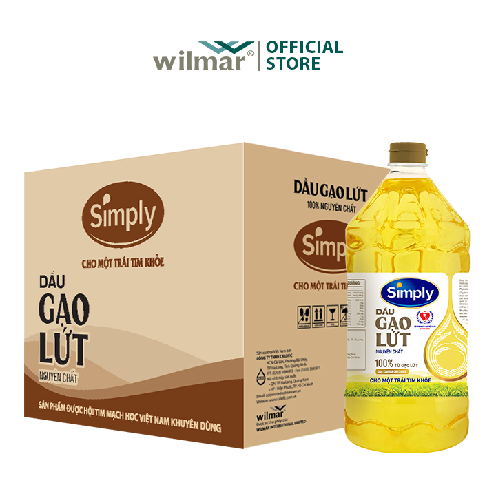 Dầu Gạo Lứt Simply 2L