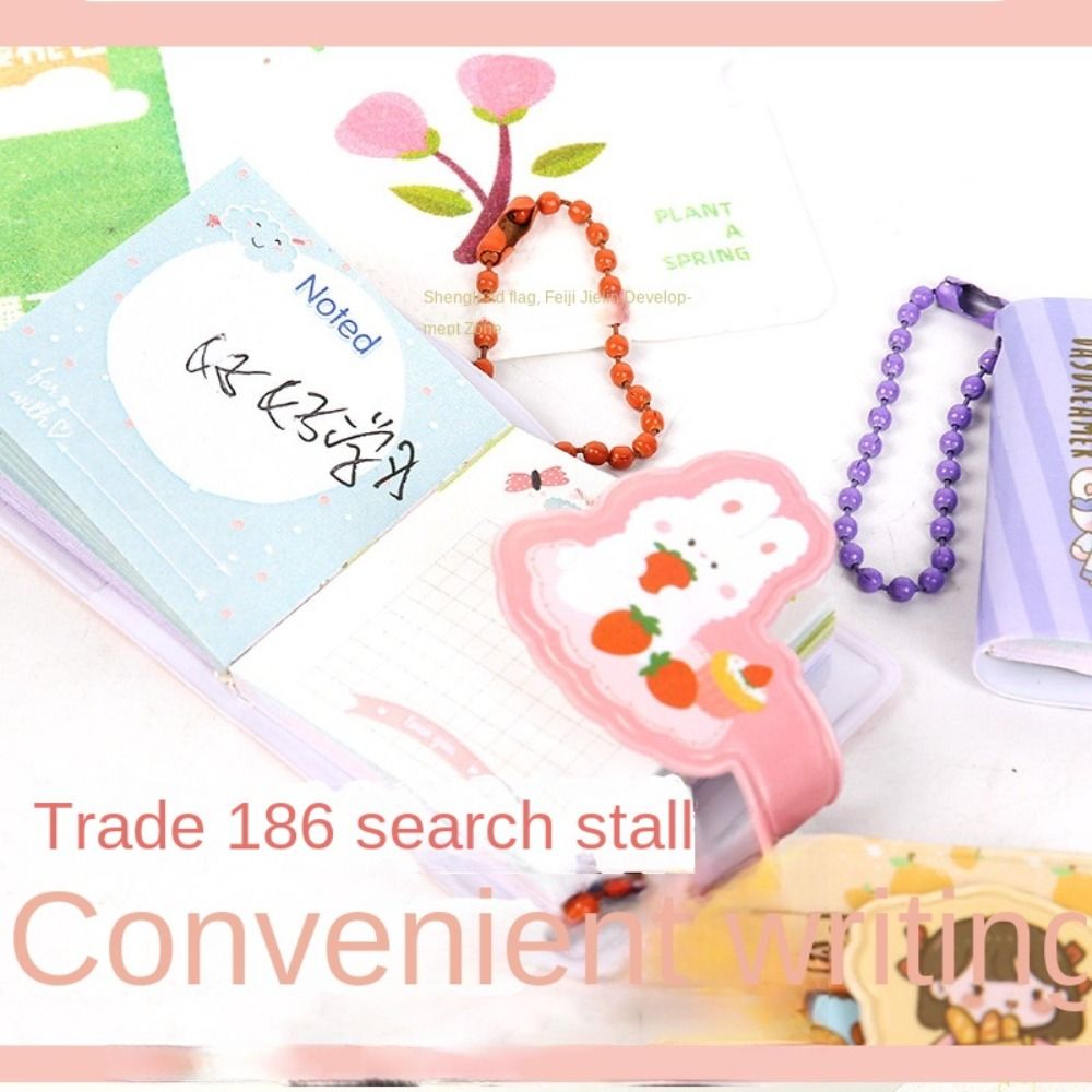 Mmluck Túi Smalll máy tính xách tay mini Mini Với Móc Khóa Túi Notepad Túi Notepad Xách Tay Văn Phòng Cung cấp trường học