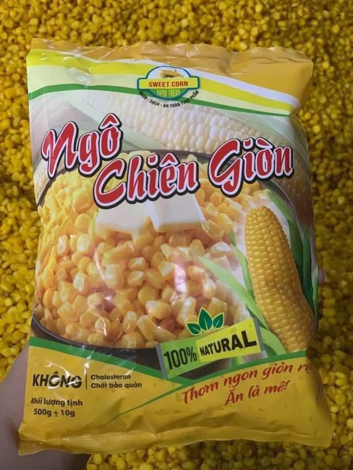 Ngô chiên bơ giòn tan thơm ngon