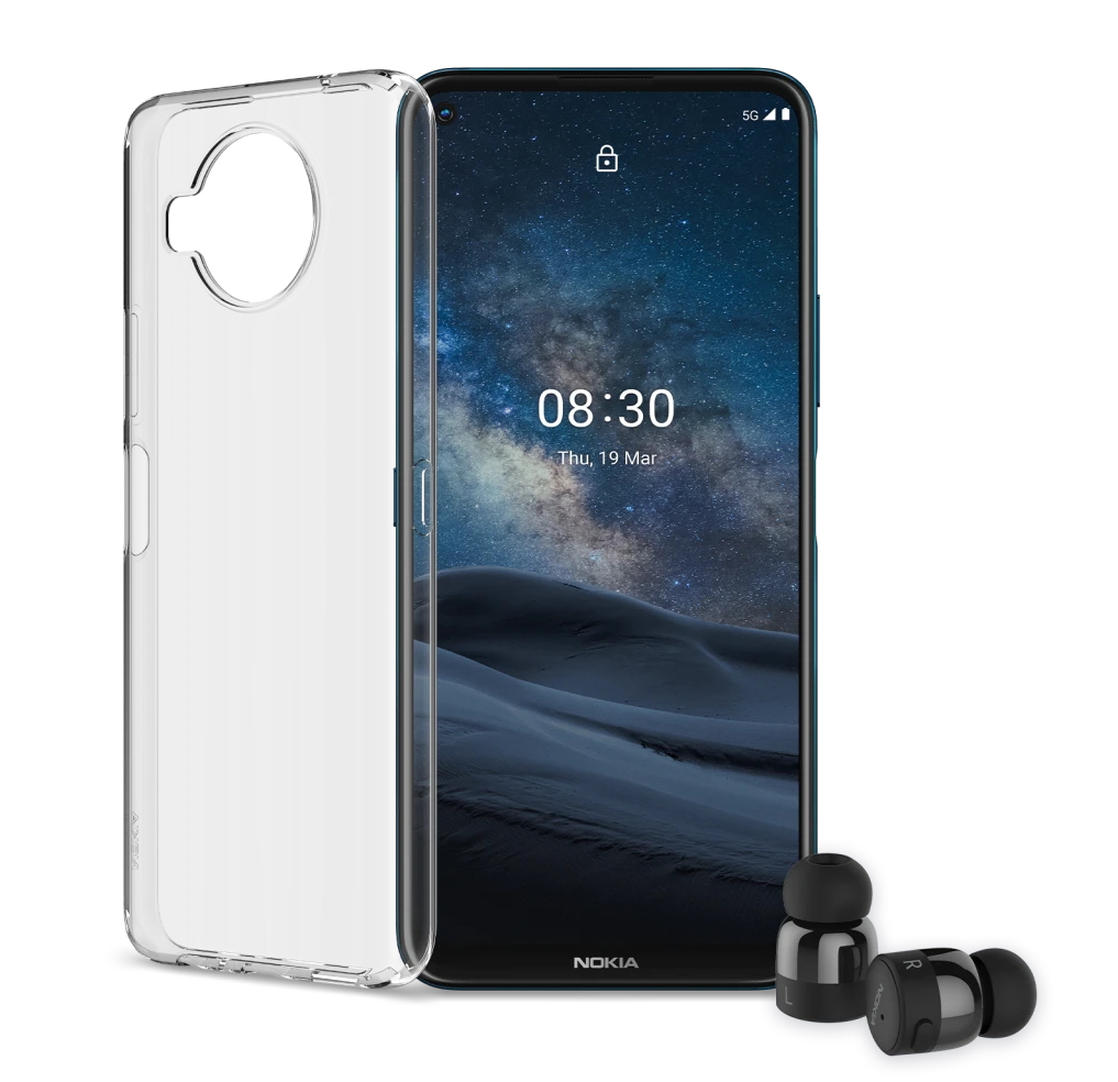Ốp dẻo trong suốt cho Nokia 8.3 (Hàng loại A)