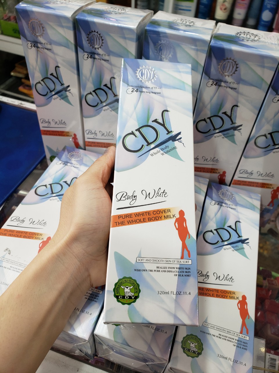 Kem Dưỡng Trắng Da Toàn Thân CDY 320ml