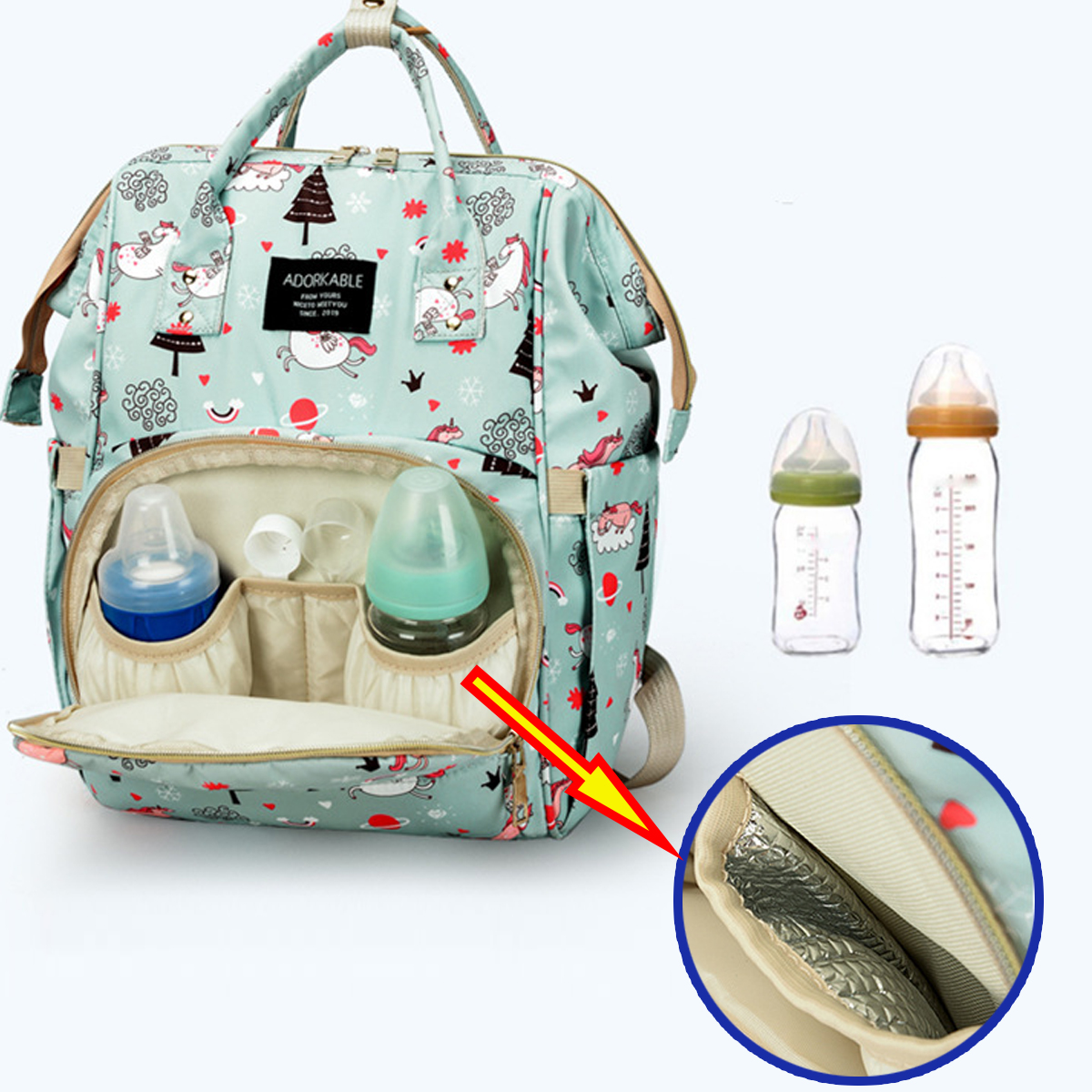 Balo Bỉm Sữa Cho Mẹ Và Bé (BL23), Túi Đựng Đồ Sơ Sinh