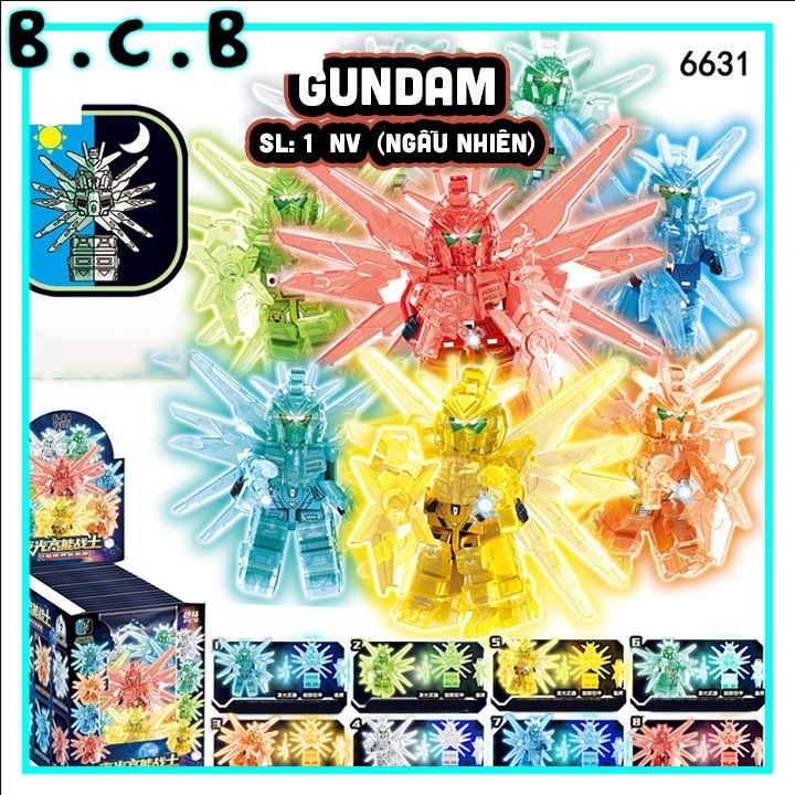 Gundam Moblie Đồ chơi Lắp ráp Gundam Robot Mecha Mô hình Quân Đội Gundam 6631