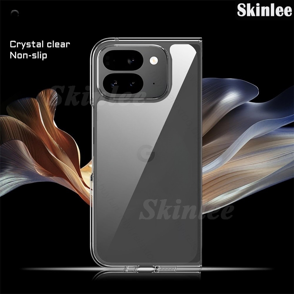 Phone case For Google Pixel 9 Pro Fold Hard Case Transparent Anti-oxidation Clear Silicone Cover For Google Pixel 9 Pro Fold Cover Cases.