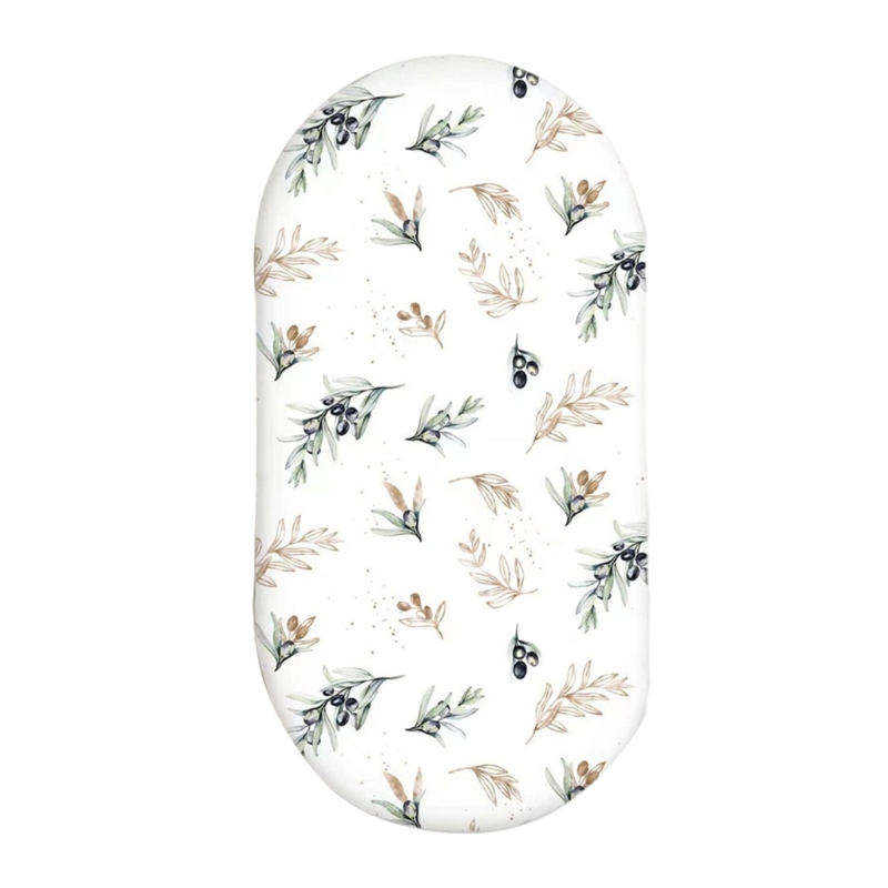 Baby Fitted Bassinet Sheet Newborn Changing Pad Sleeve Printed Breathable Crib Fitted Sheets Cradles Mattress Cover