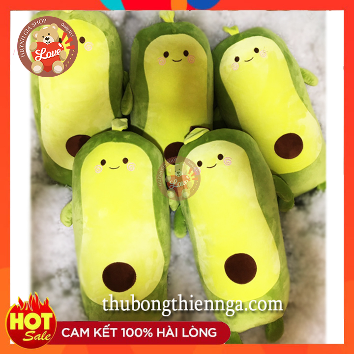 [HCM] [CAO CAP]Thú bông trái bơ có mền cute_dễ thương