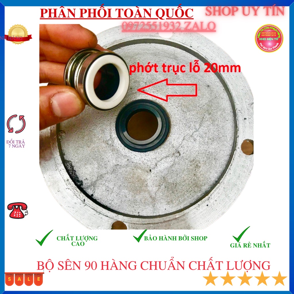 Đầu bơm ống 90mm dùng chế máy nổ động cơ điện