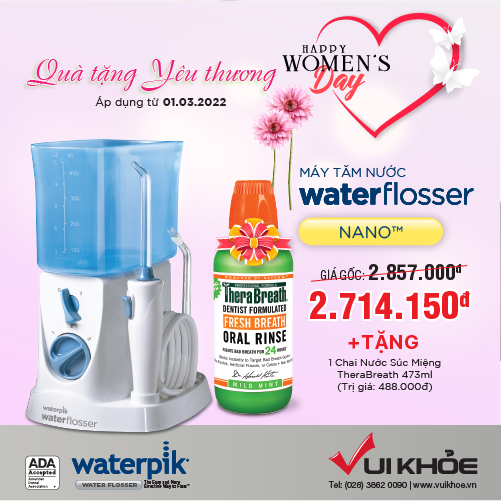 Máy tăm nước Waterpik Nano WP-250