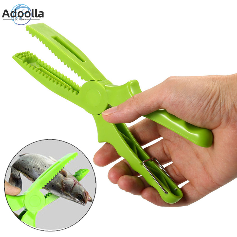Adoolla 8.1 Inch Fishing Grabber Floating Fish Gripper Scale Hook