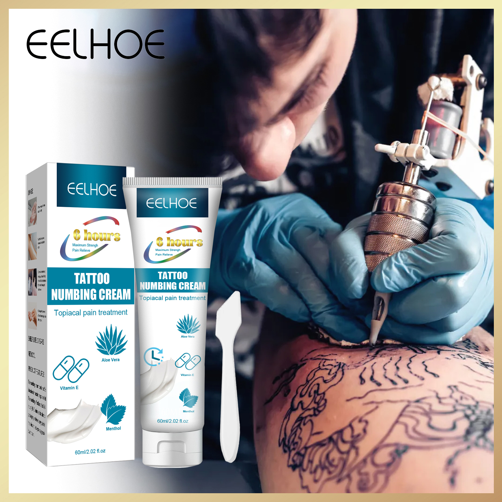 Buy Painless Tattoo Numbing Cream Online in India  Etsy