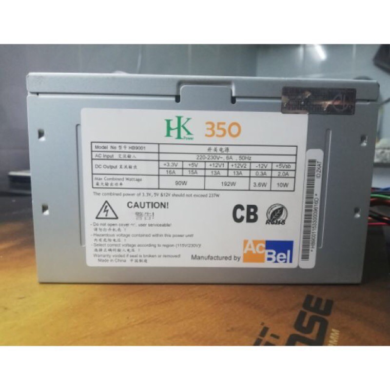 NGUỒN MÁY TÍNH ACBEL 350W,400W,500W