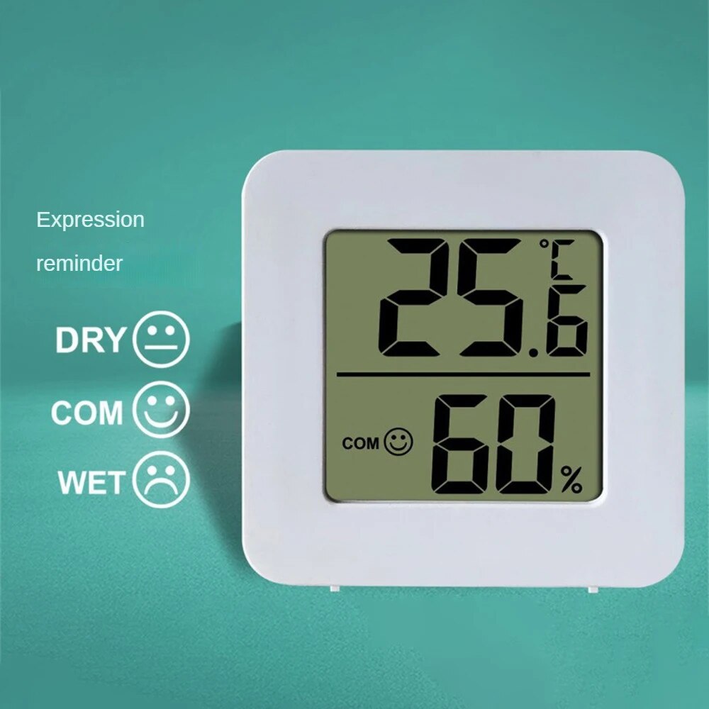 Mini Electronic Intelligent Digital Temperature Humidity Meter Bedroom Thermometer Hygrometer for Home