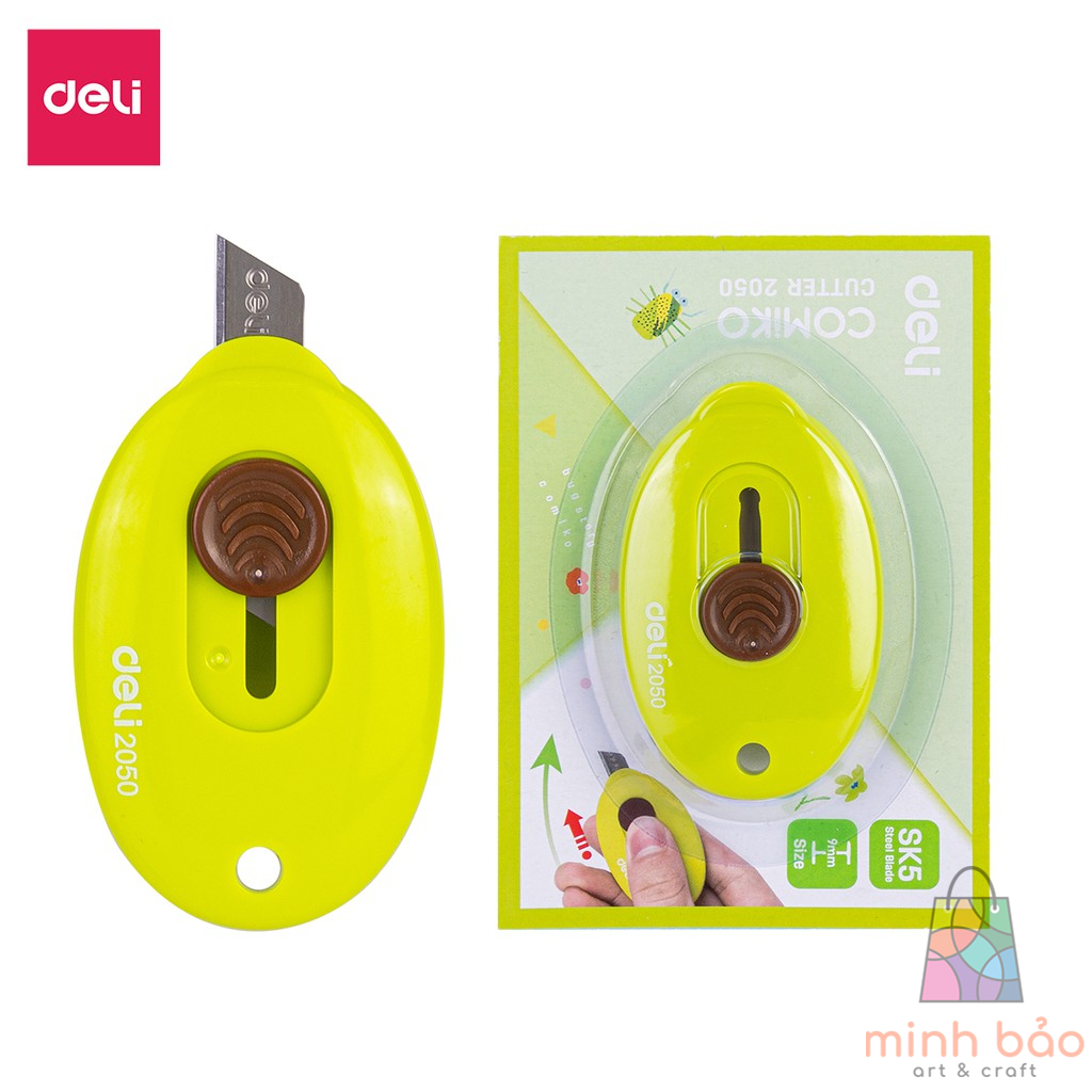 Dao rọc giấy mini 35mm deli e2050