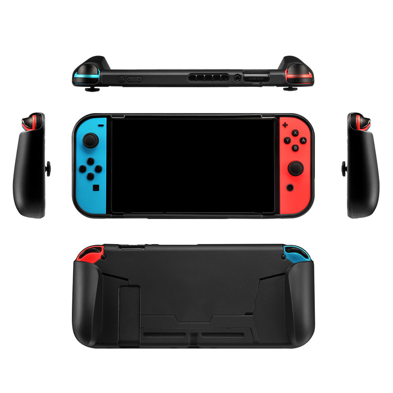 DISOUR Vỏ TPU Chính Hãng Vỏ Bảo Vệ Mềm Vỏ Bảo Vệ Cho Nintendo Switch Hộp Đựng Thẻ Phụ Kiện Tay Cầm Tiện Dụng