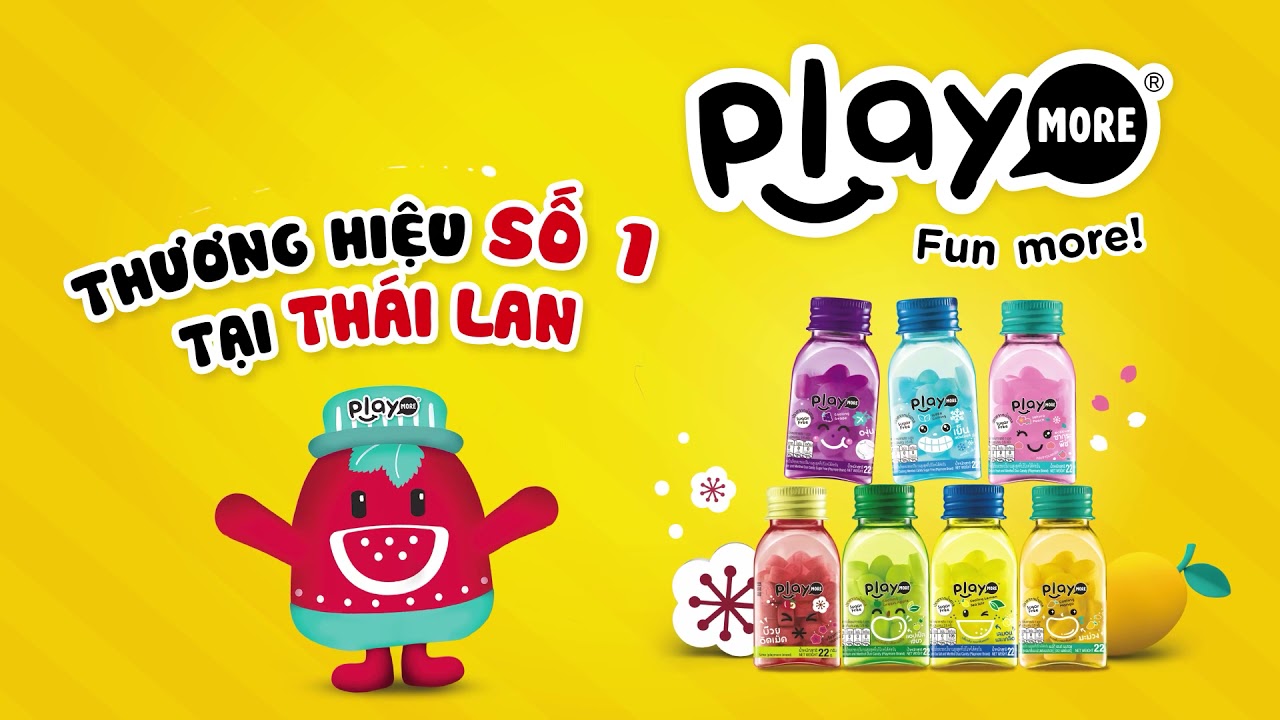 Kẹo ngậm Playmore Thái Lan 22g