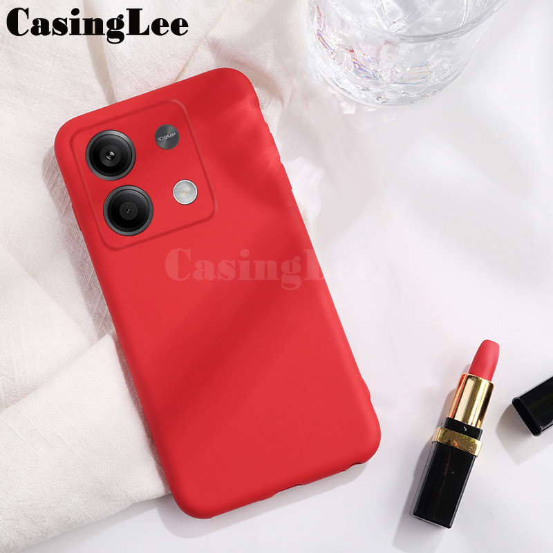 For Xiaomi Poco X6 NEO case Soft Silicone Liquid Lens Protection Slim For Xiaomi Poco X6 NEO Back Cover Phone Cases. 