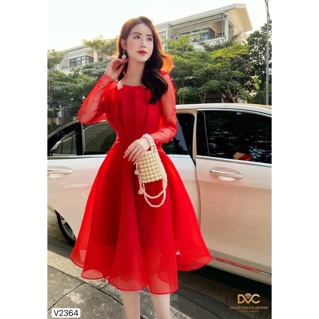 đầm lụa xước hàng thiết kế đủ màu  xinh lung linh ld22 (Ny0099e32876)