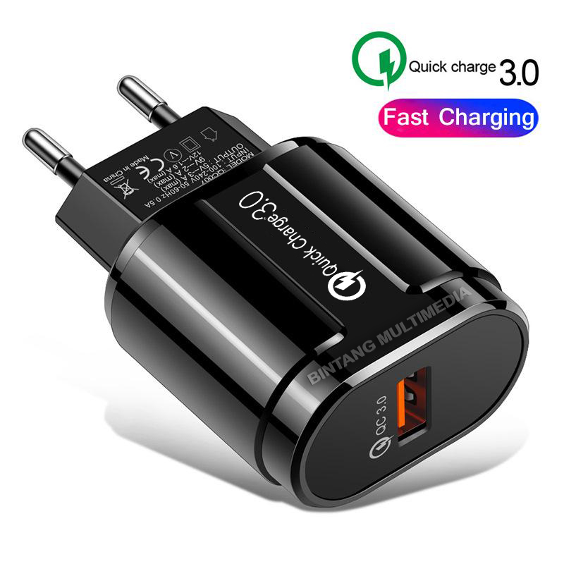 Jual Qualcomm Quick Charge 3.0 Adaptor Fast Charging Charger Hp QC3.0 QC370  - Kota Administrasi Jakarta Utara - 4acc